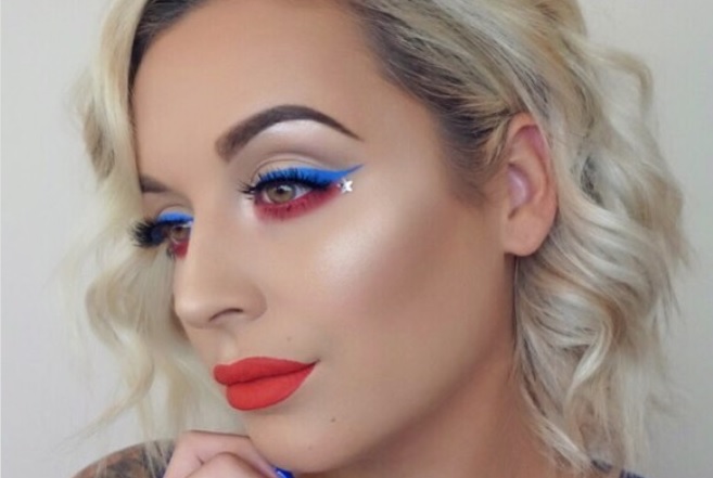 Patriotic-Makeup-Look