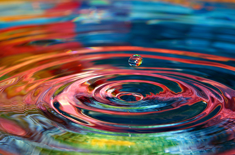 ripple effect of water