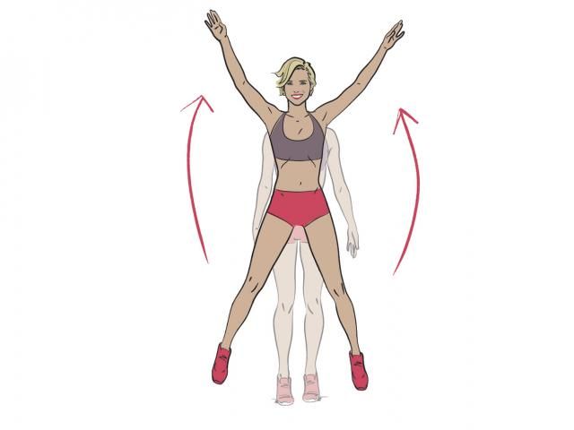 jumping jacks